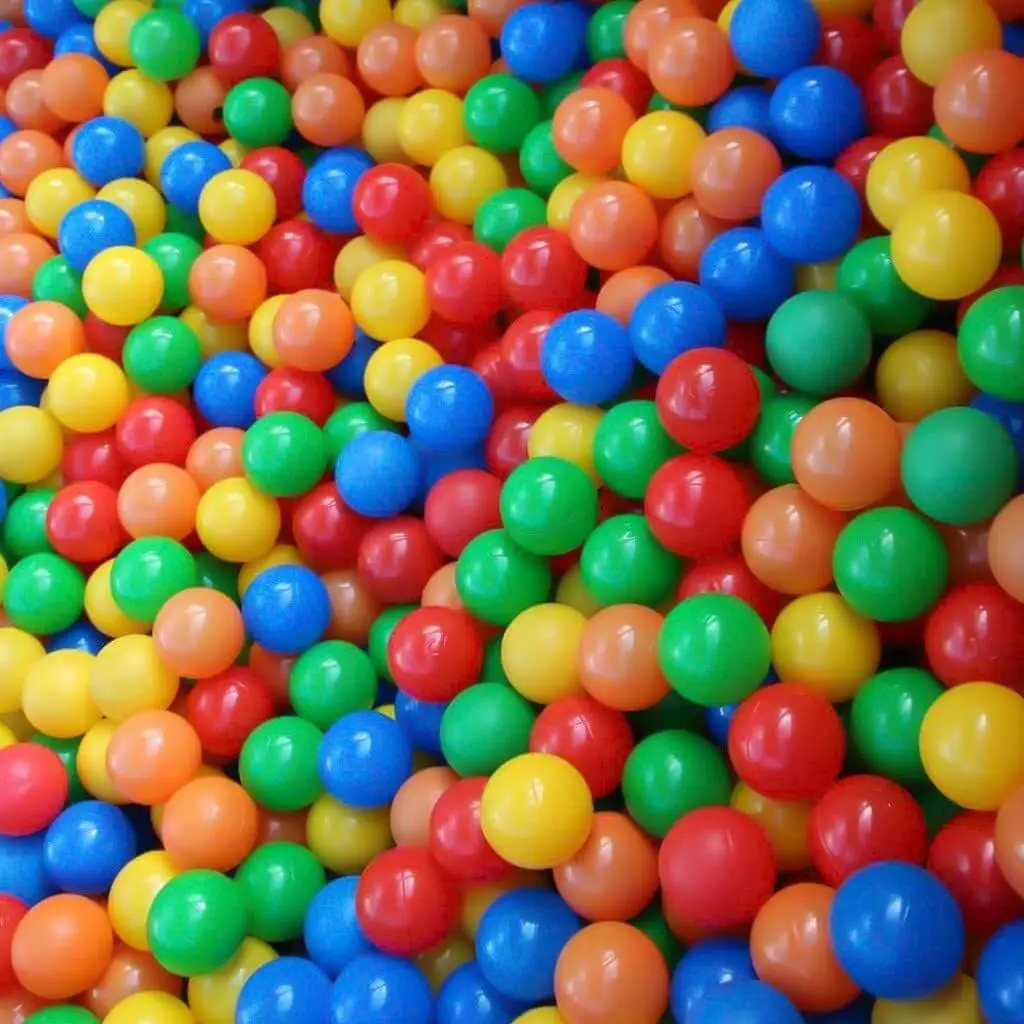 Mix de bolinhas coloridas da Play & Cia